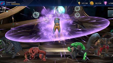 Free To Play Injustice 2 Mobile Solo Raid Taste Of Evil Normal