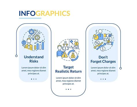 Investment Expectations Rectangle Infographic Template Business Data