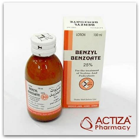 Benzyl Benzoate For Hospital Rs 900bottle Actiza Pharmaceutical