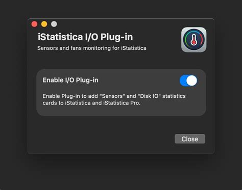 IStatistica System Monitor Widget For MacOS CPU Memory Network And