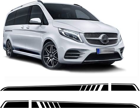 Car Stickers For Mercedes Benz Vito V Class V260L W447 LWB 2014 Present