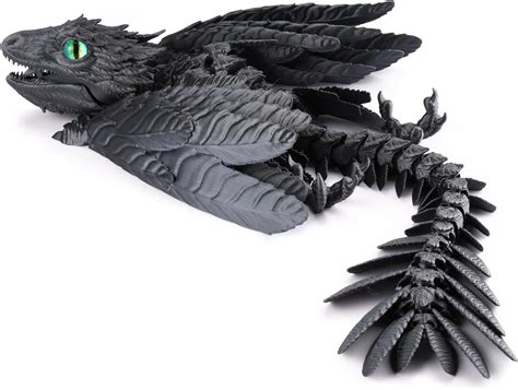 Feathered Wyvern Dragon Dragon Puppet 3d Printed Dragon