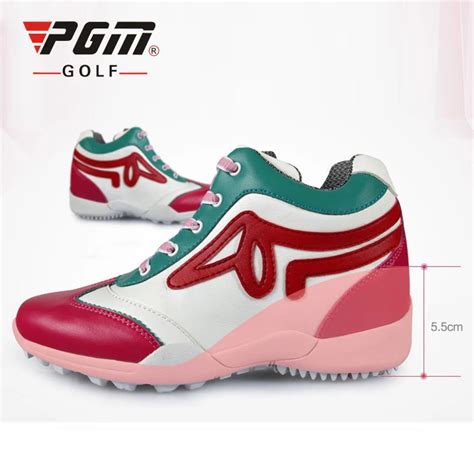 PGM Golf Shoes Women 5.5cm Wedge Heel Sports Shoes Brand Women Golf ...