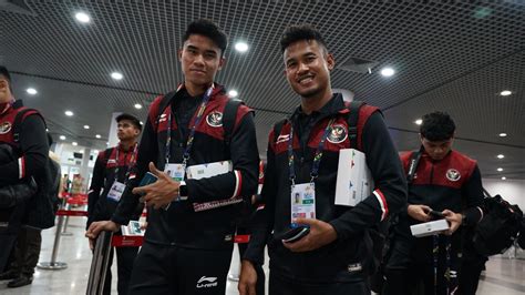 Tiba Di Kamboja Skuat Timnas Indonesia U Dalam Kondisi Baik Hadapi