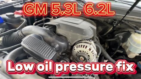 How To Fix Low Oil Pressure On Gm L L You Can Do It Yourself