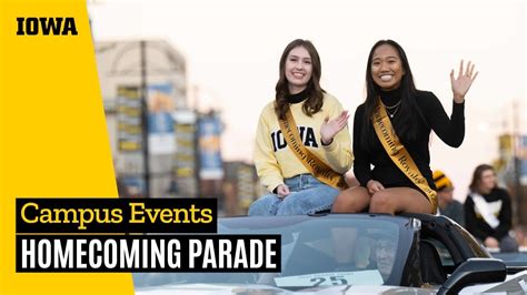 2022 University Of Iowa Homecoming Parade Youtube