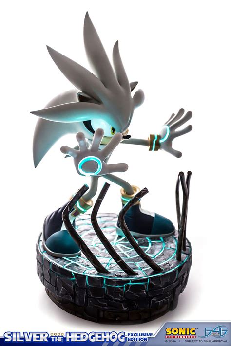 First 4 Figures Silver The Hedgehog Exclusive Edition —