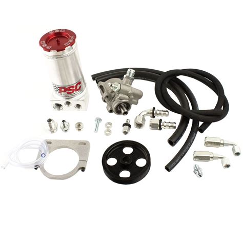 Psc Power Steering Pump Remote Fluid Reservoir Kit For