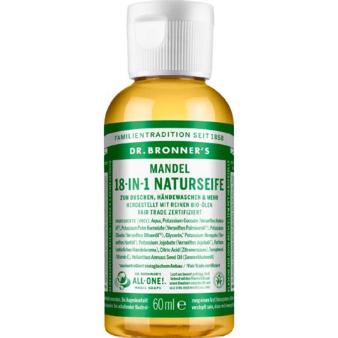 Dr Bronner S 18 EN 1 Savon Liquide Amande Boutique En Ligne Ecco Verde