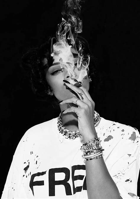 Rihannas Smoke Digital Art by Walker Caffee - Fine Art America