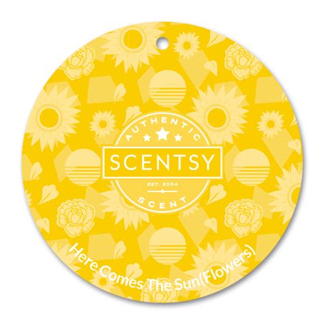 Here Comes The Sun Flowers Scent Circle Scentsy Online Store