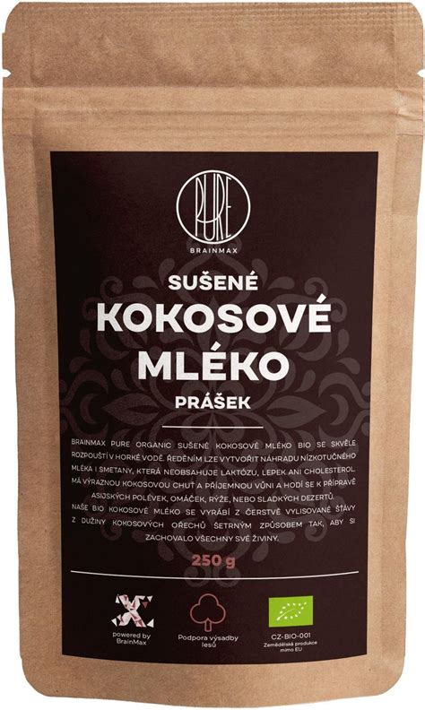 Brainmax Pure Mleko Kokosowe Bio W Proszku 250G Ceny I Opinie Ceneo Pl