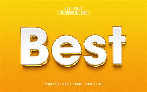 Best 3d Editable Psd Text Effect Style Graphic By Mdjahidul99519 · Creative Fabrica