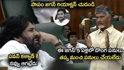 CM Chandrababu Hilarious Comments On YS Jagan Deputy CM Pawan Kalyan