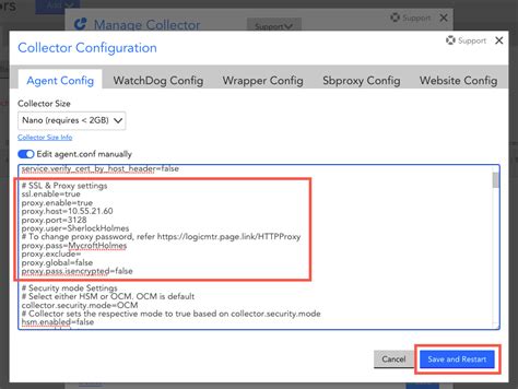 Configuring Your Collector For Use With Proxies LogicMonitor