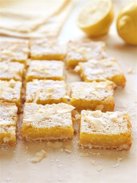 Lemon Coconut Bars Completely Delicious