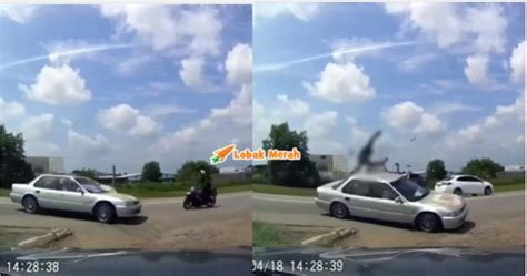 Jenis Tak Mengaku Salah Sendiri Video Rider Motosikal Marah