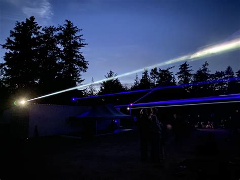 4th Of July Laser Light Show Life On Orcas Island