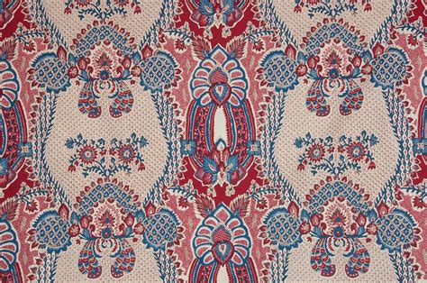 Pierre Frey Braqueni Fabrics La Valette Rouge Bleu B A