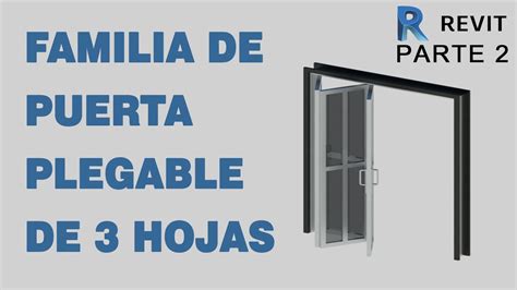 Creación de Familia de Puerta Plegable Paramétrica REVIT Parte 2 2