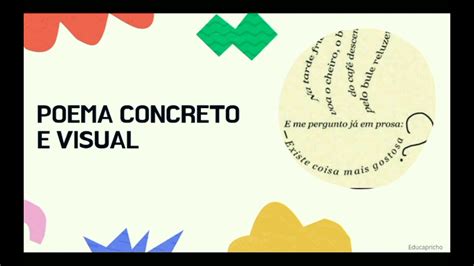 Poema Concreto E Visual Youtube