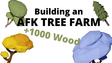 Building An Afk Tree Farm In Roblox Islands Island Building Episode