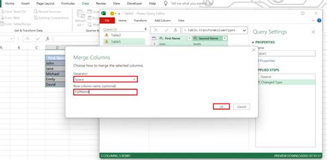 Combine First And Last Names In Excel Step By Step Guide Myexcelonline