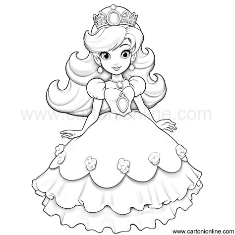 Desenho 01 De Princesa Para Colorir