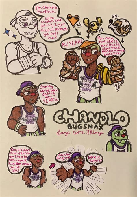 Chandlo Bugsnax Says Some Things by SwordBladeKnight7 on DeviantArt