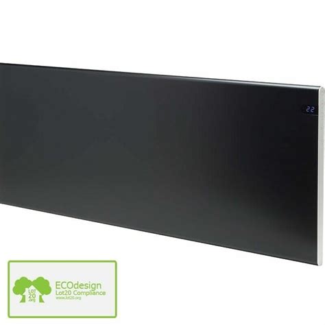 Modern Slimline Electric Panel Heater With Timer Adax Neo Off