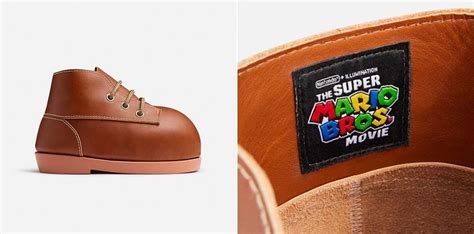 Super Mario Boots Became Real And You Can See Them Throughout April Icreatived