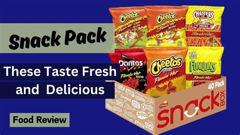 Frito Lay Flamin Hot Mix Review Popular Snack Pack Youtube