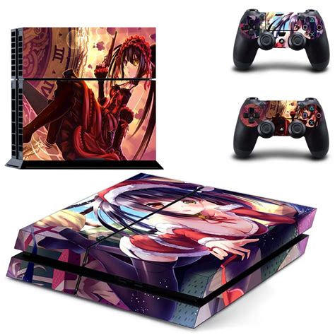 Cute Anime Girl PS4 Skins For Playstation 4 Controller Console Stickers ...