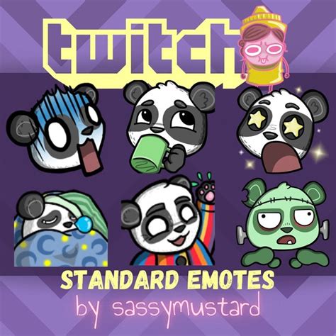 Twitch Emotes Emote Animated Custom Etsy