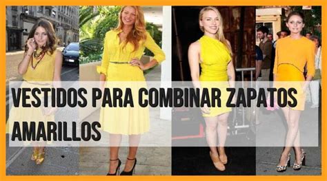 Los Mejores Vestidos Para Lucir Con Zapatos Amarillos