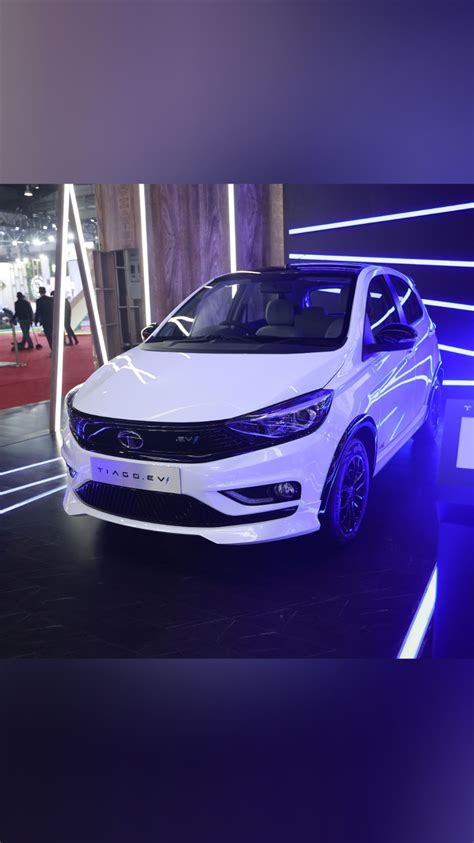 Tata Tiago Ev Blitz Showcased At Auto Expo 2023