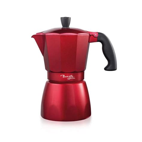 Baccarat Barista Italico 6 Cup Espresso Maker Red Robins Kitchen