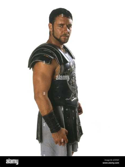 GLADIATOR 2000 Universal/DreamWorks film with Russell Crowe as Maximus ...