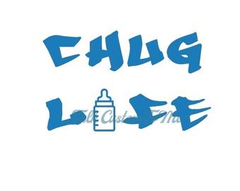 Chug Silhouette Svg - Etsy