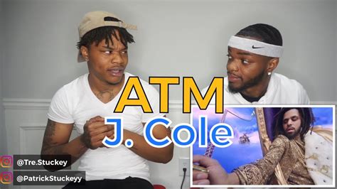 J. Cole - ATM - (REACTION) - YouTube