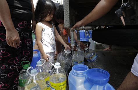 Millions Hit In Manilas Worst Water Shortage News Emirates24 7