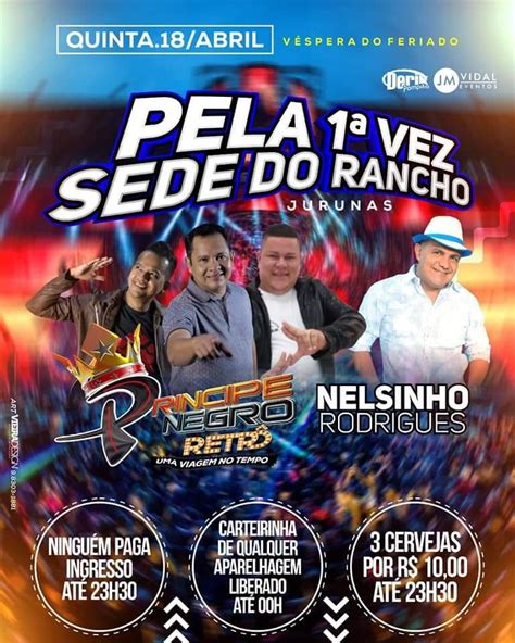 Cd Ao Vivo Principe Negro Retrô Racho 18 04 2019 Dj Edislon Melody