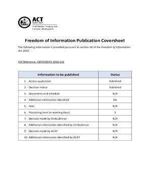 Fillable Online Freedom Of Information Act FOIA OMB Fax Email Print