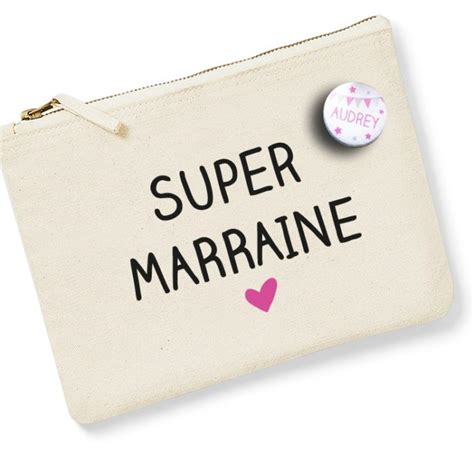 Sac Tote Bag Marraine Plus Que Parfaite Le Monde De Bibou