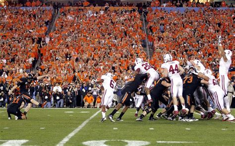 Oklahoma State Beats Stanford 41 38 In Fiesta Bowl