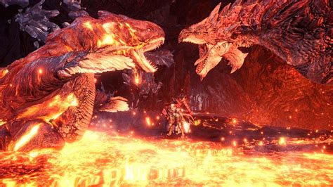 Monster Hunter World Iceborne Event Quest A Sky Sea Of Fire