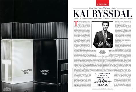 What You Should Know About KAI RYSSDAL | Vanity Fair | November 2013