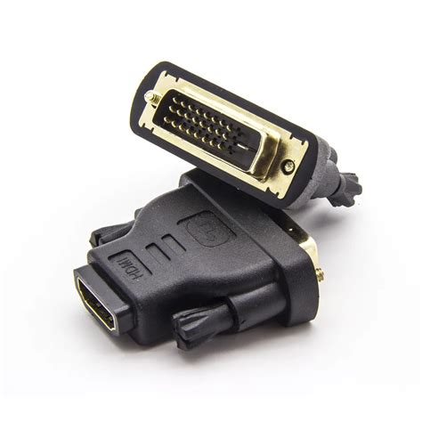 Bidirectional Female Hdmi To Dvi D Male Adapter With Gold Plated