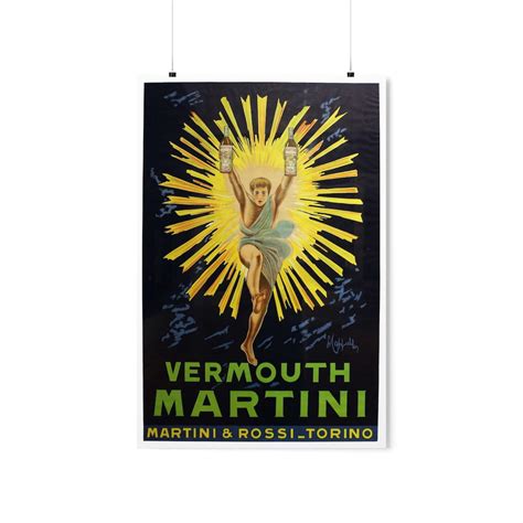 Vermouth Martini Vintage Poster 1920 - Etsy