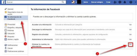 C Mo Eliminar Mi Cuenta De Facebook Cerrar Mi Cuenta